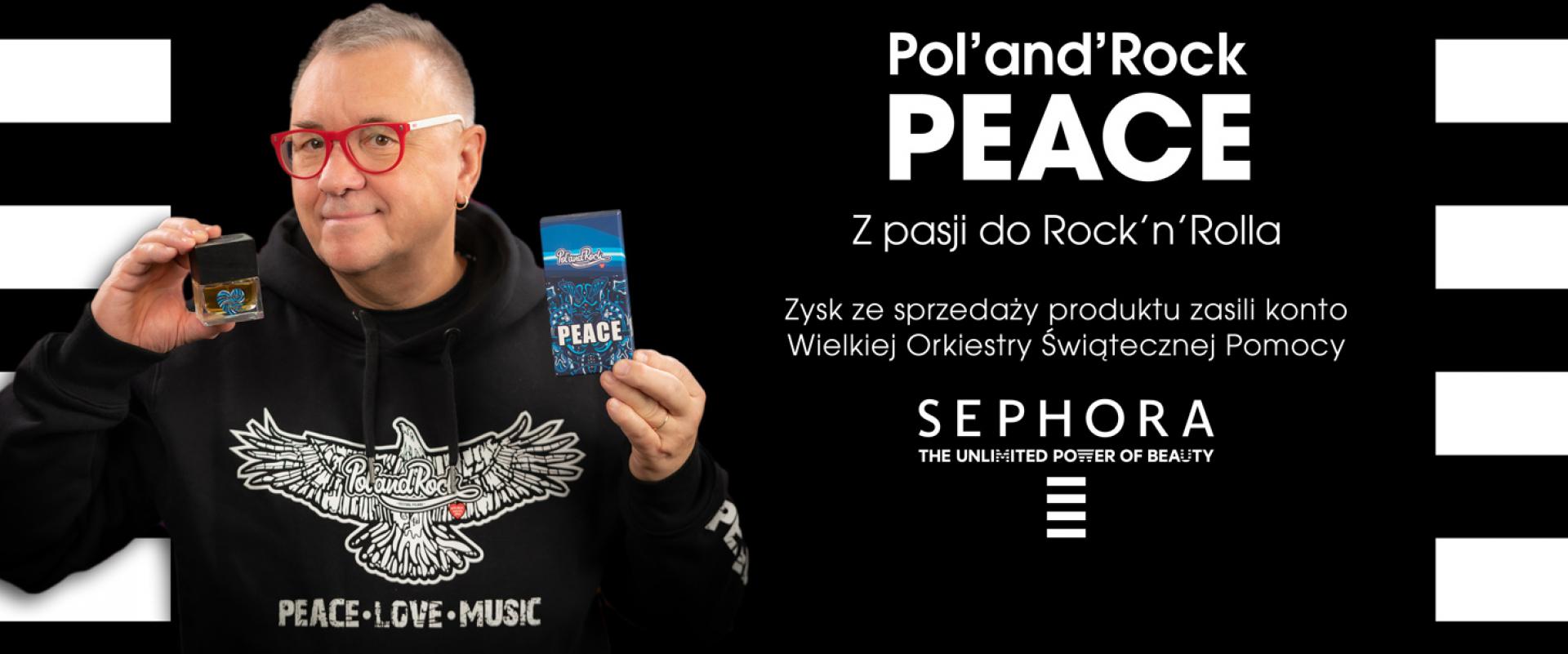 Sephora gra razem z WOŚP - Peace wpisuje się w filozofię Orkiestry i Festiwalu
